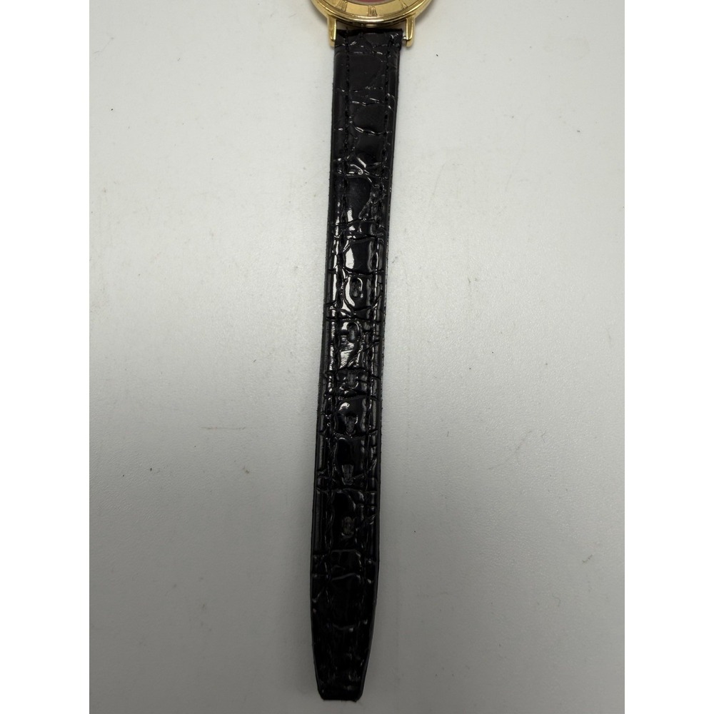 Gucci 3001L New Battery Ladies Watch Striped Dial 25MM 6.75" Swiss Gold Plated - Picture 7 of 15